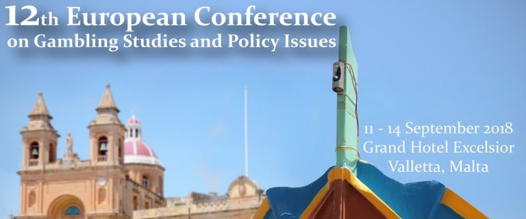 a 12-a Conferință Europeană privind Studiul și Politicile din domeniul Jocurilor de Noroc